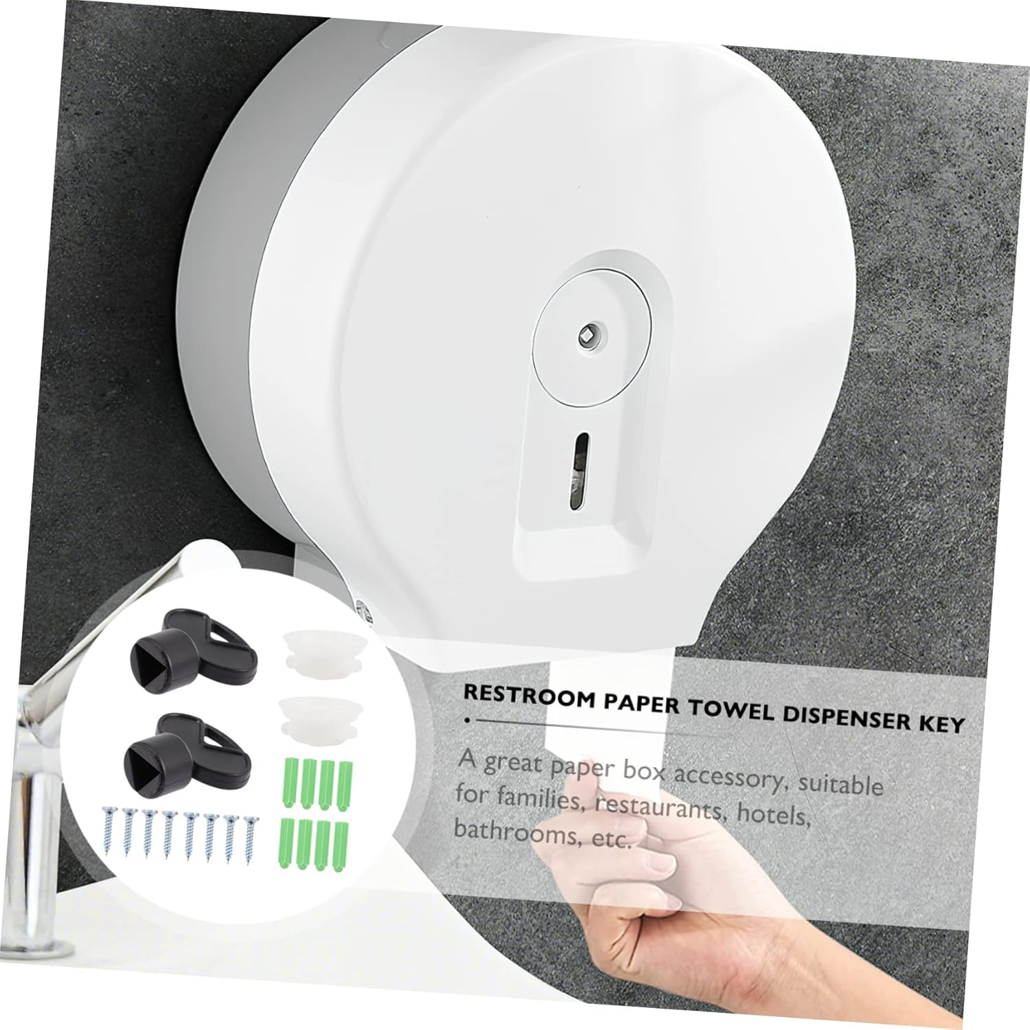 Universal Toilet Paper Dispenser Key
