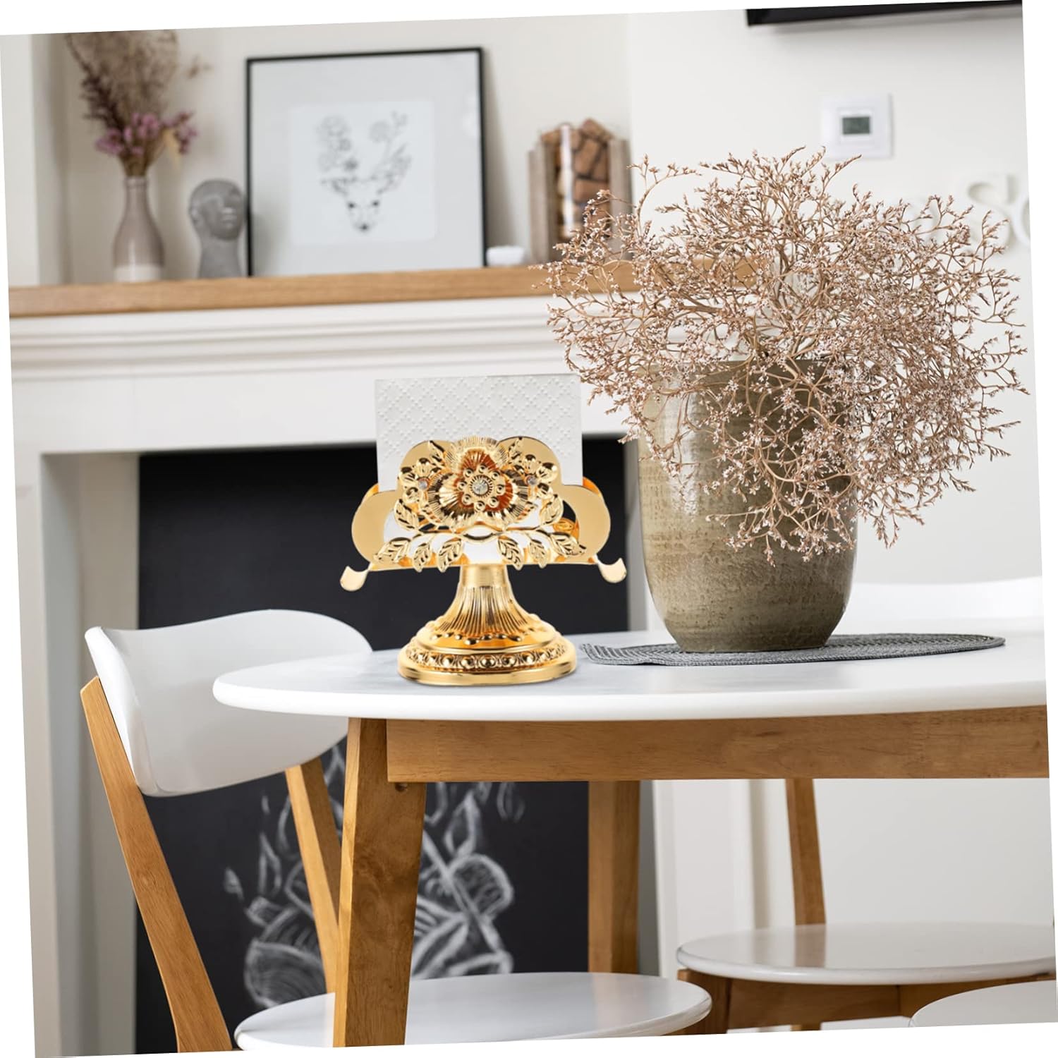 Golden Napkin Holder