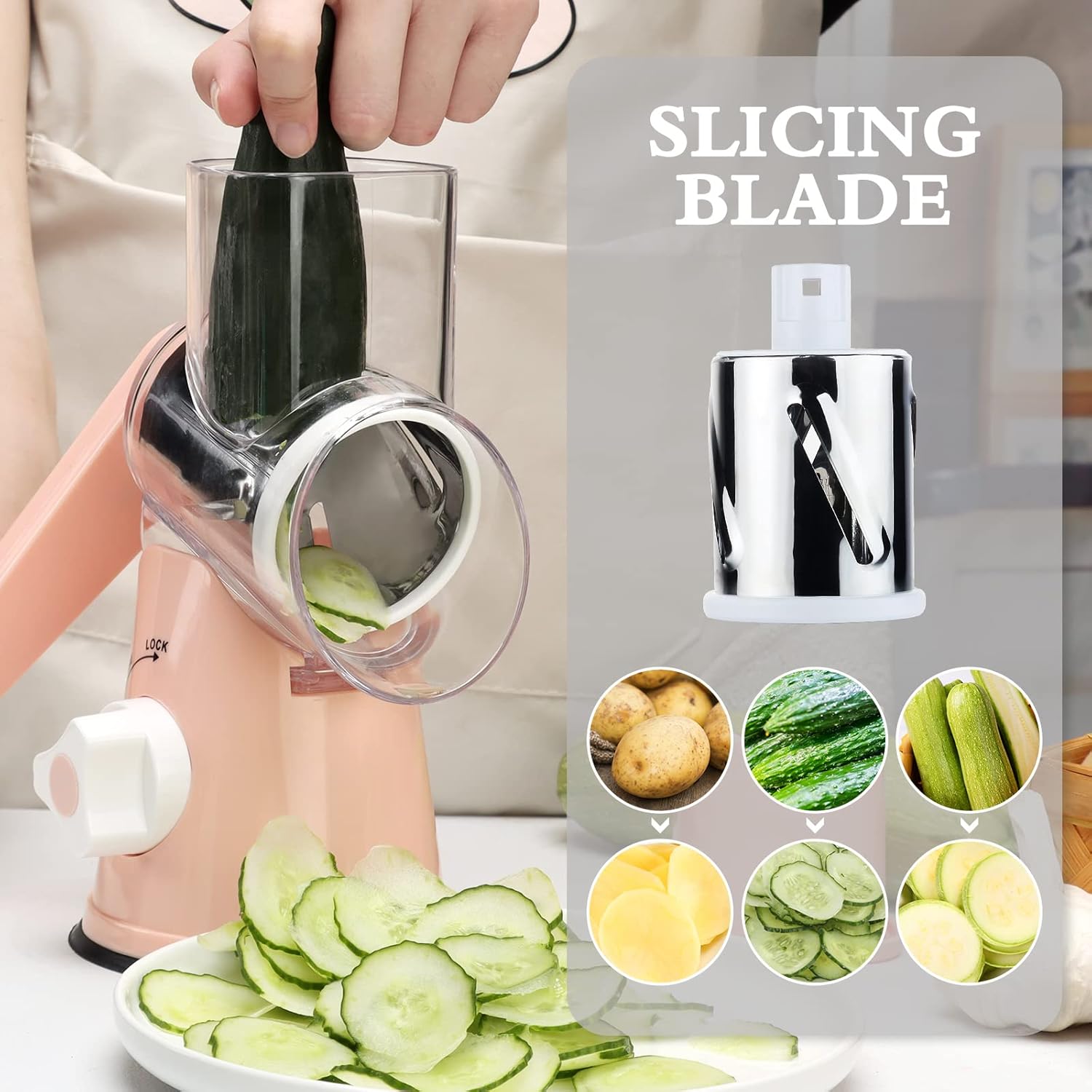 3-in-1 Multipurpose Kitchen Grater