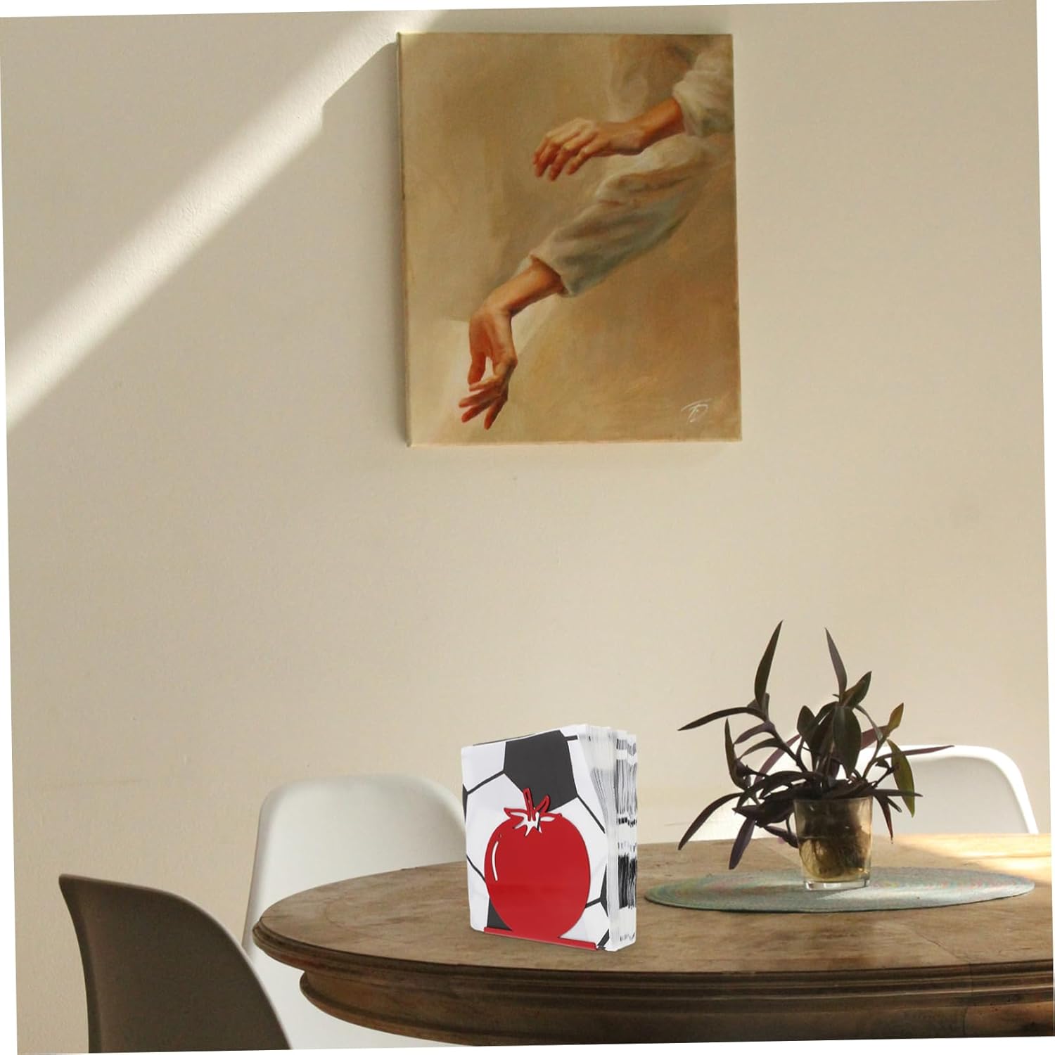 Elegant Metal Napkin Holder Multi-Purpose Kitchen Accessory