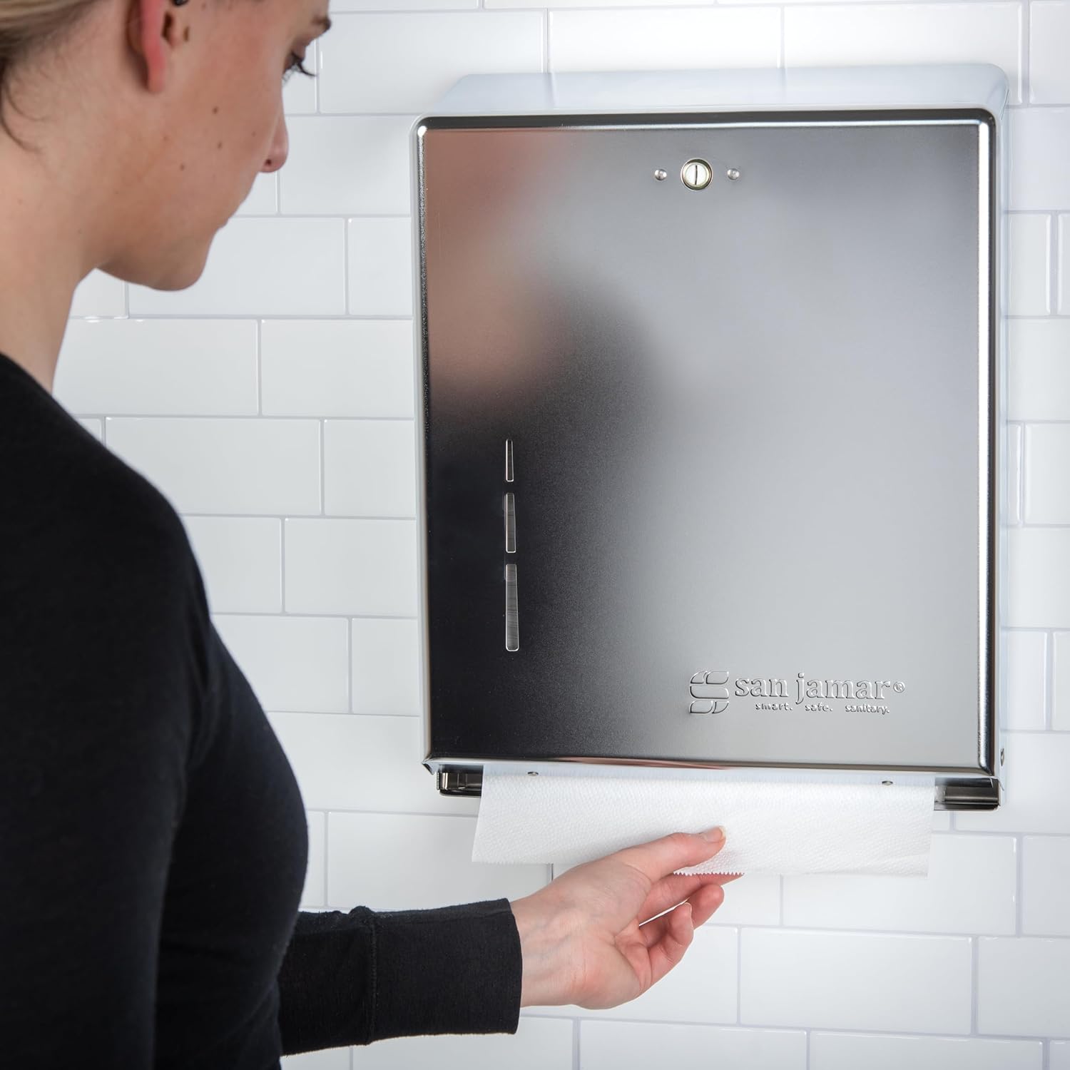 Disposable Excellence Touchless Sure C-Fold Multifold Towel Dispenser