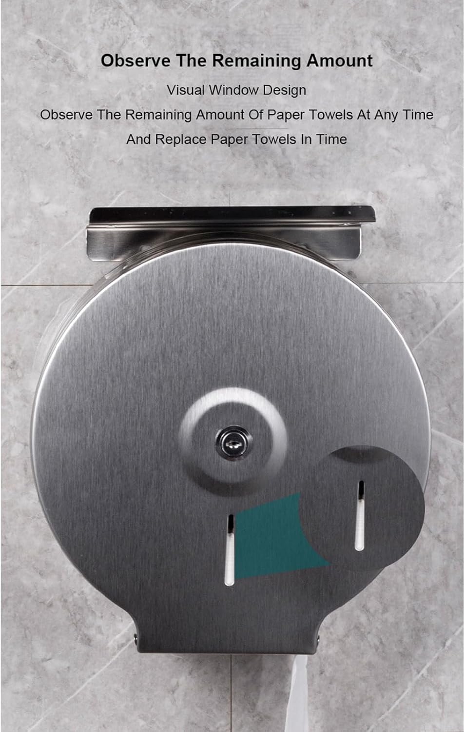 Commercial Stainless Steel Paper Towel Dispenser Wall Mount