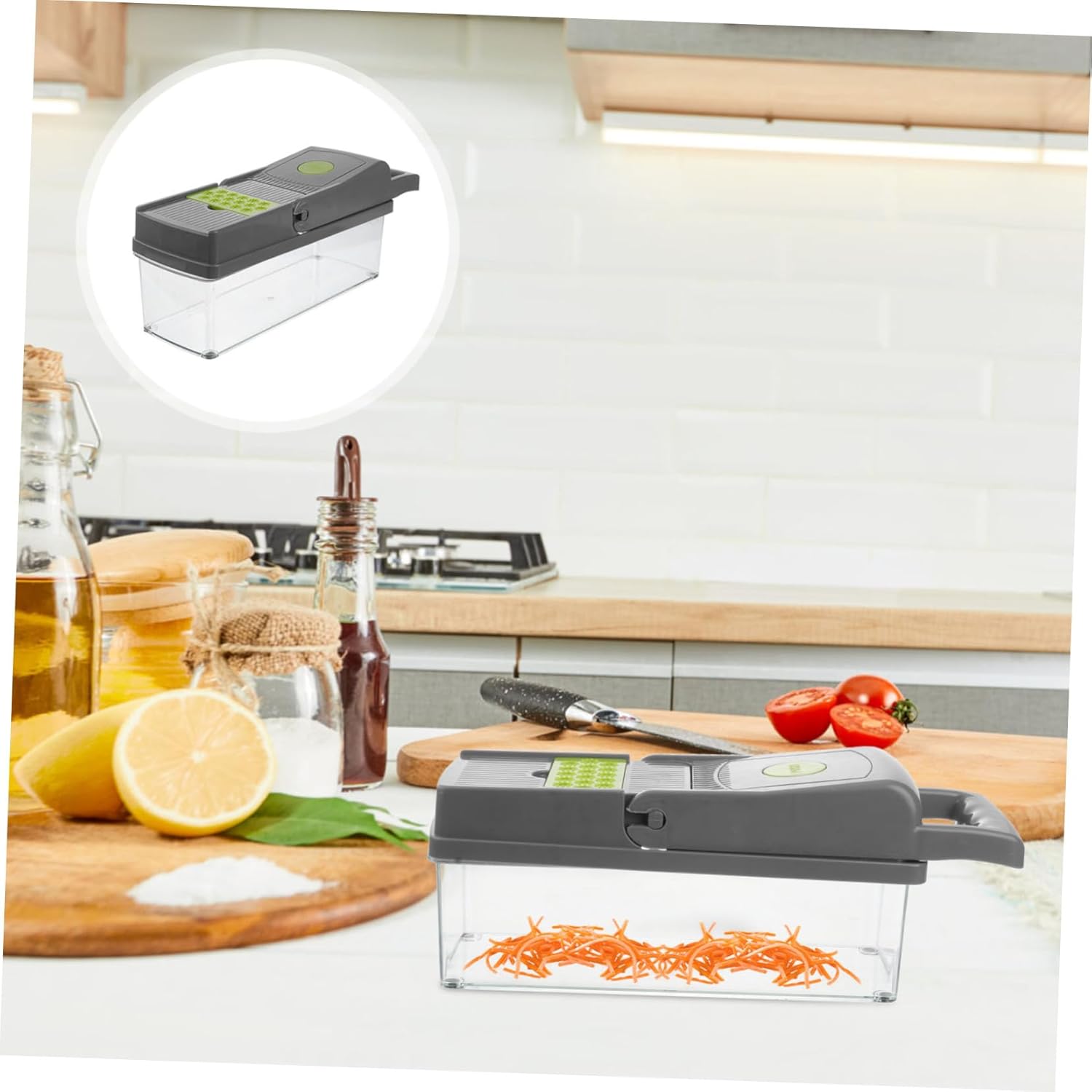 7 in 1 Vegetable Slicer with anti-slip