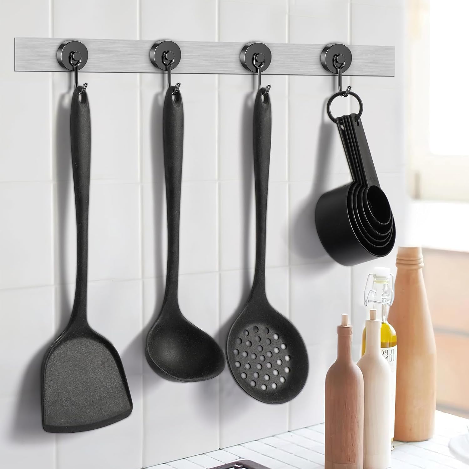 Sturdy Magnetic Hook Set for Home Office Use