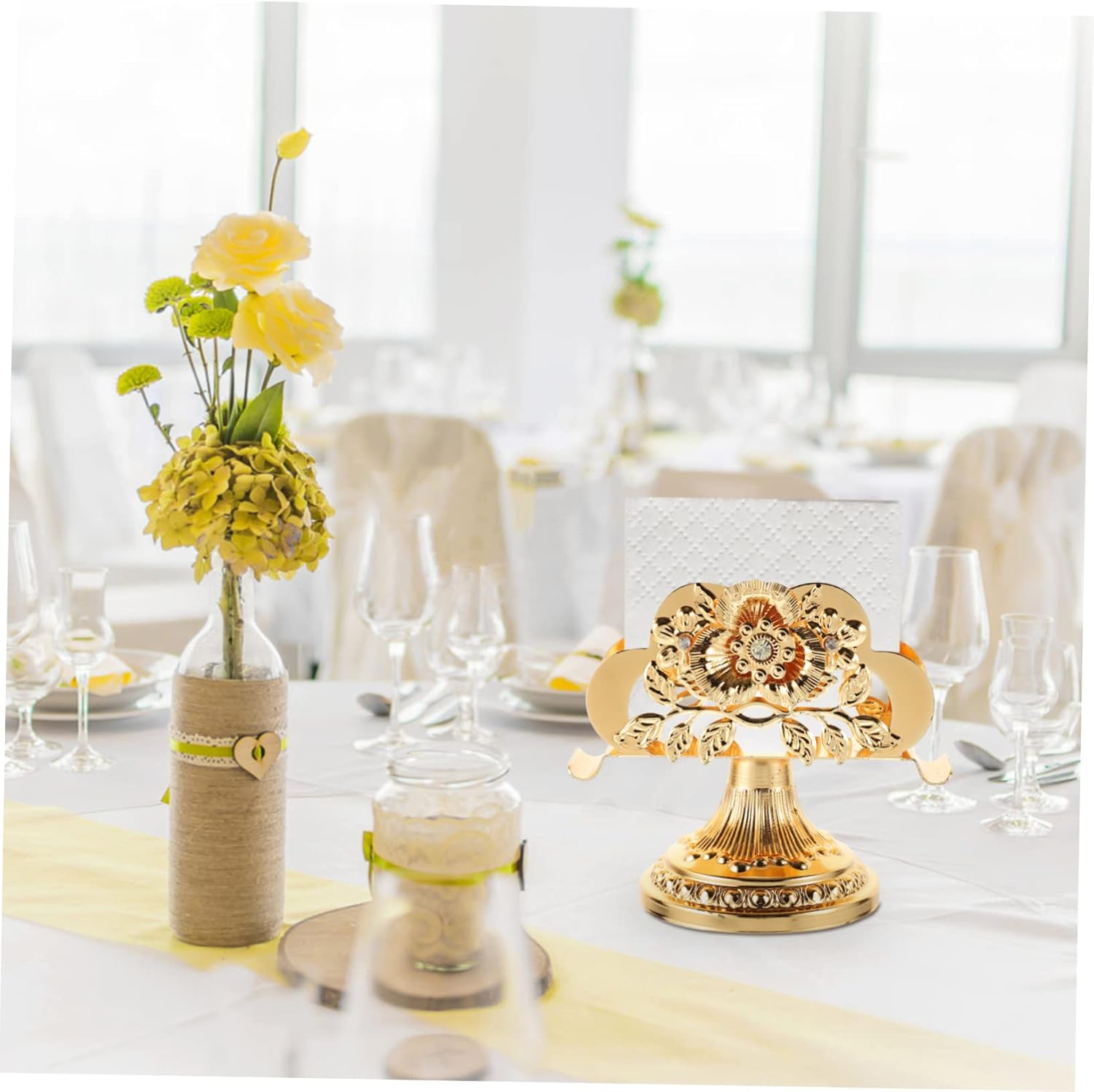 Elegant Metal Napkin Holder
