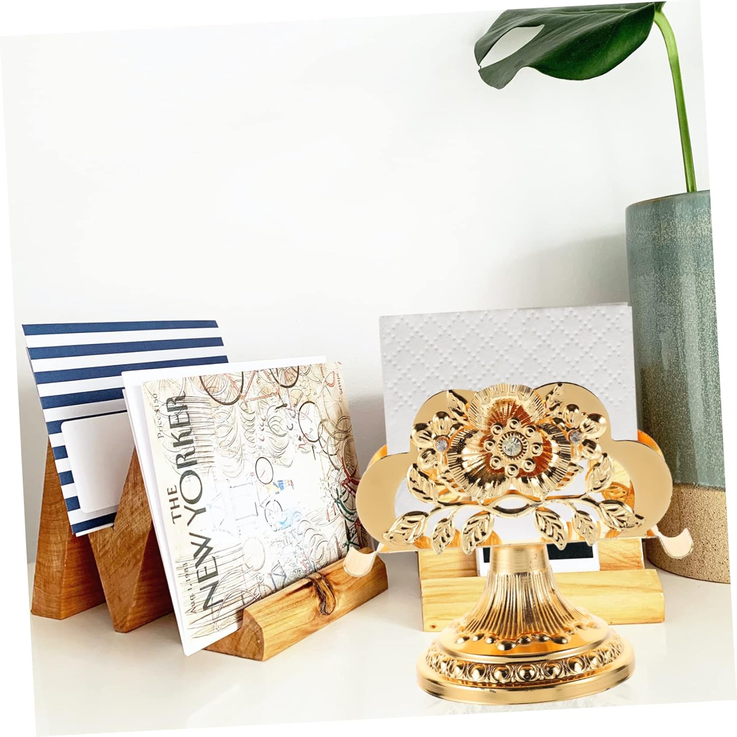 Golden Napkin Holder
