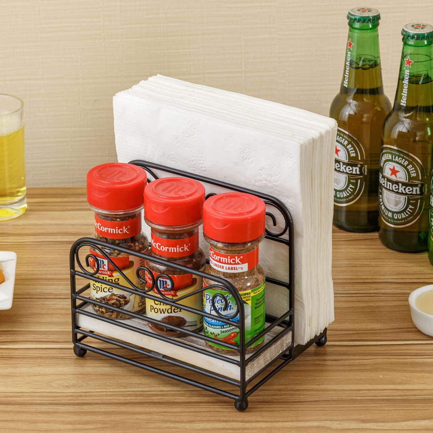 Cozy 2-in-1 Napkin Condiment Caddy