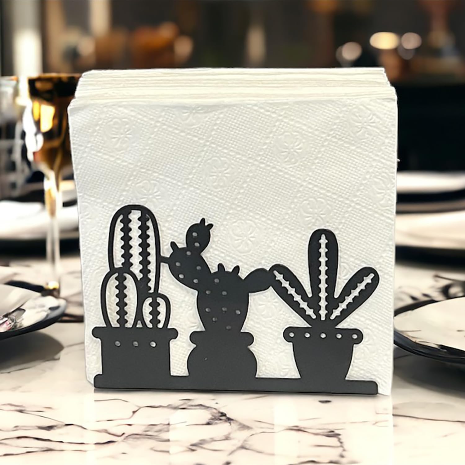 The Cactus Napkin Holder