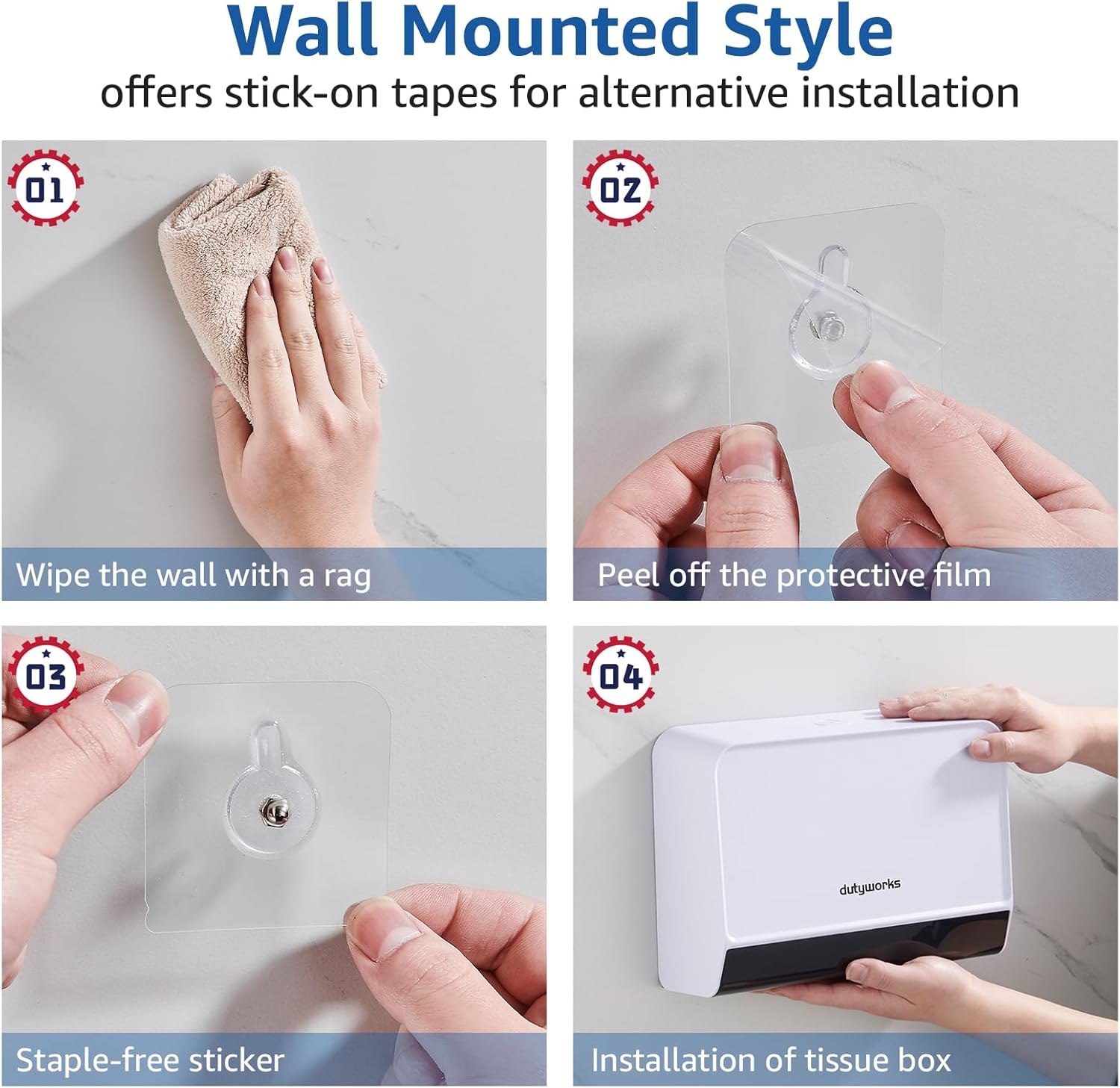 DuttyWorks Multifold Towels Dispenser Bracket