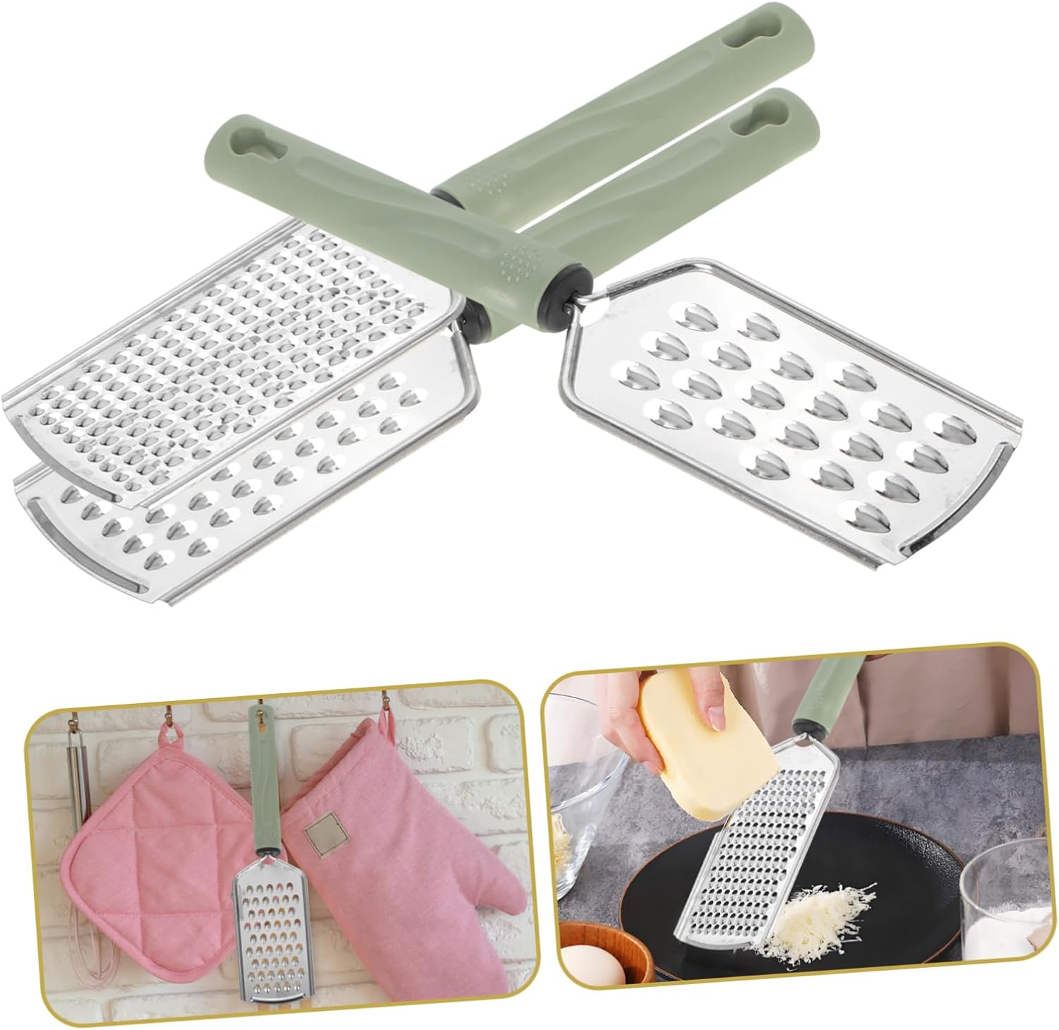 Happyyami Ergonomic Cheese Grater Set