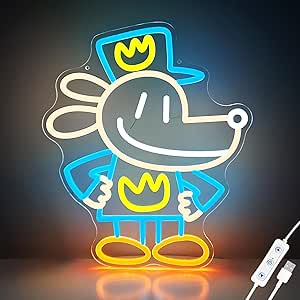 Officially Licensed Dog Man LED Neon Sign