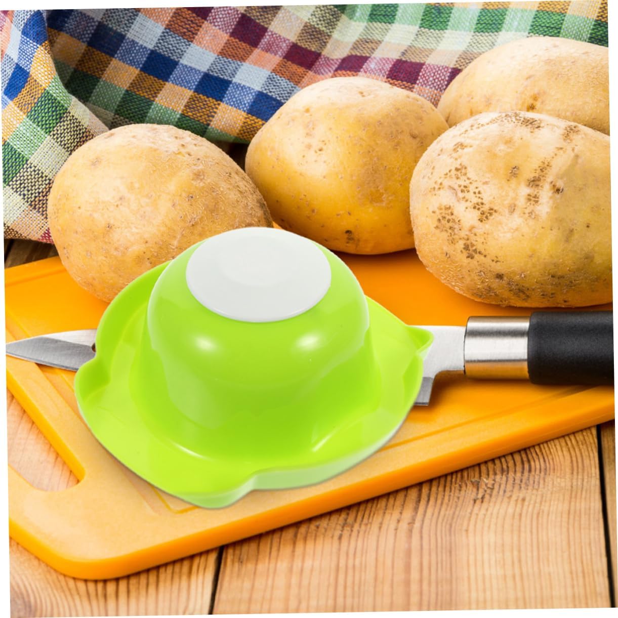 Safe Mandoline with Finger Protector