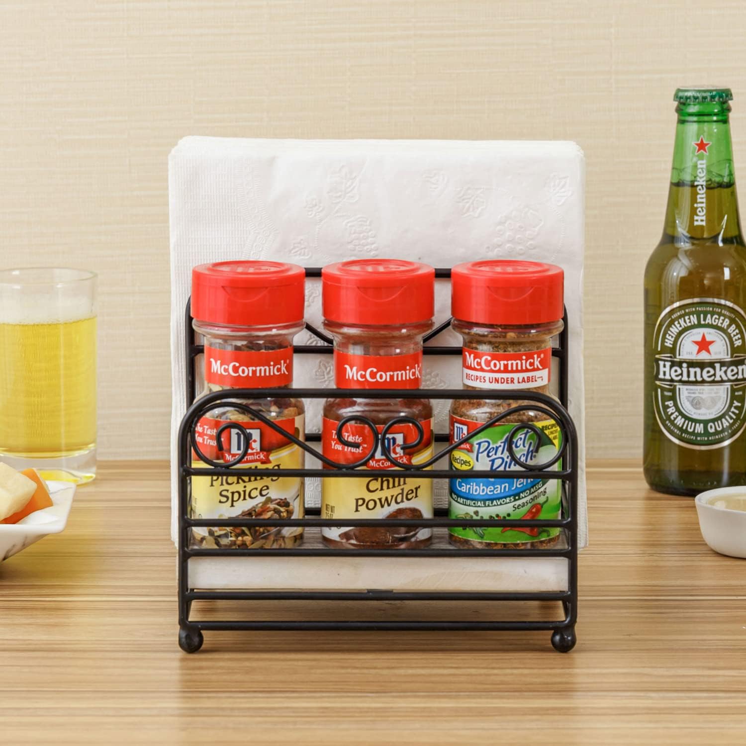 Cozy 2-in-1 Napkin Condiment Caddy