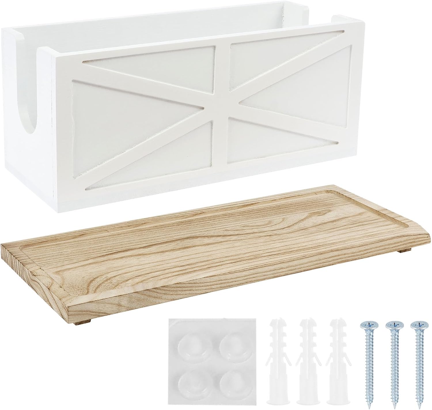Sturdy Wall-Mounted Paper Towel Dispenser with Lid