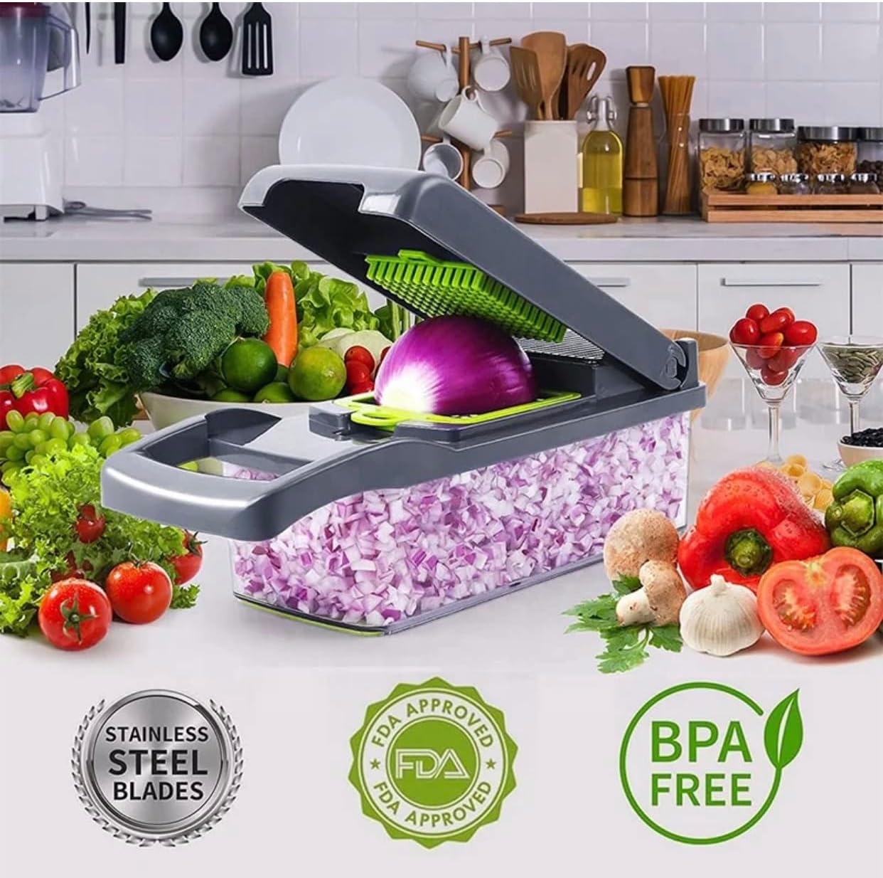 12-BLENDBLADE VEGgie CHOPPER