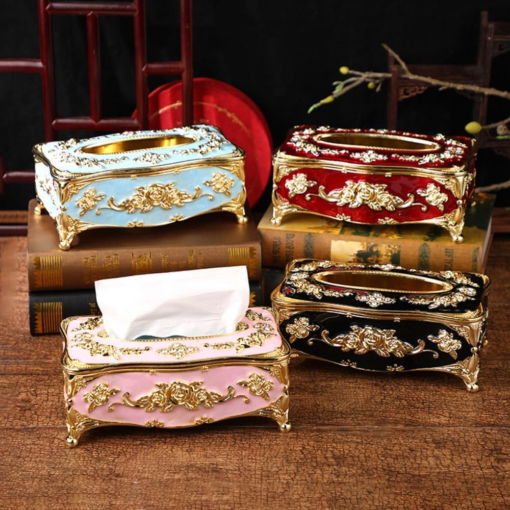 Romantic Rose Tissue Holder