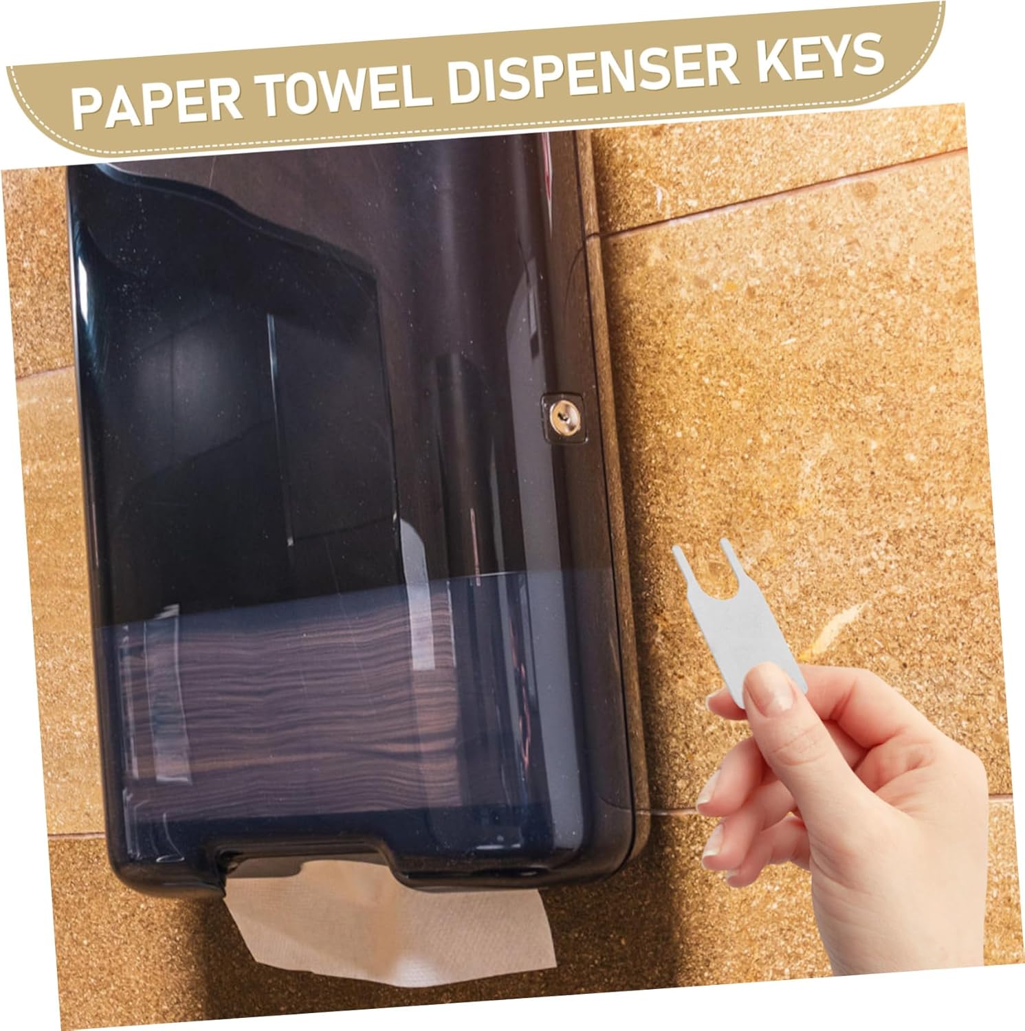 Paper Towel Dispenser Lock Key