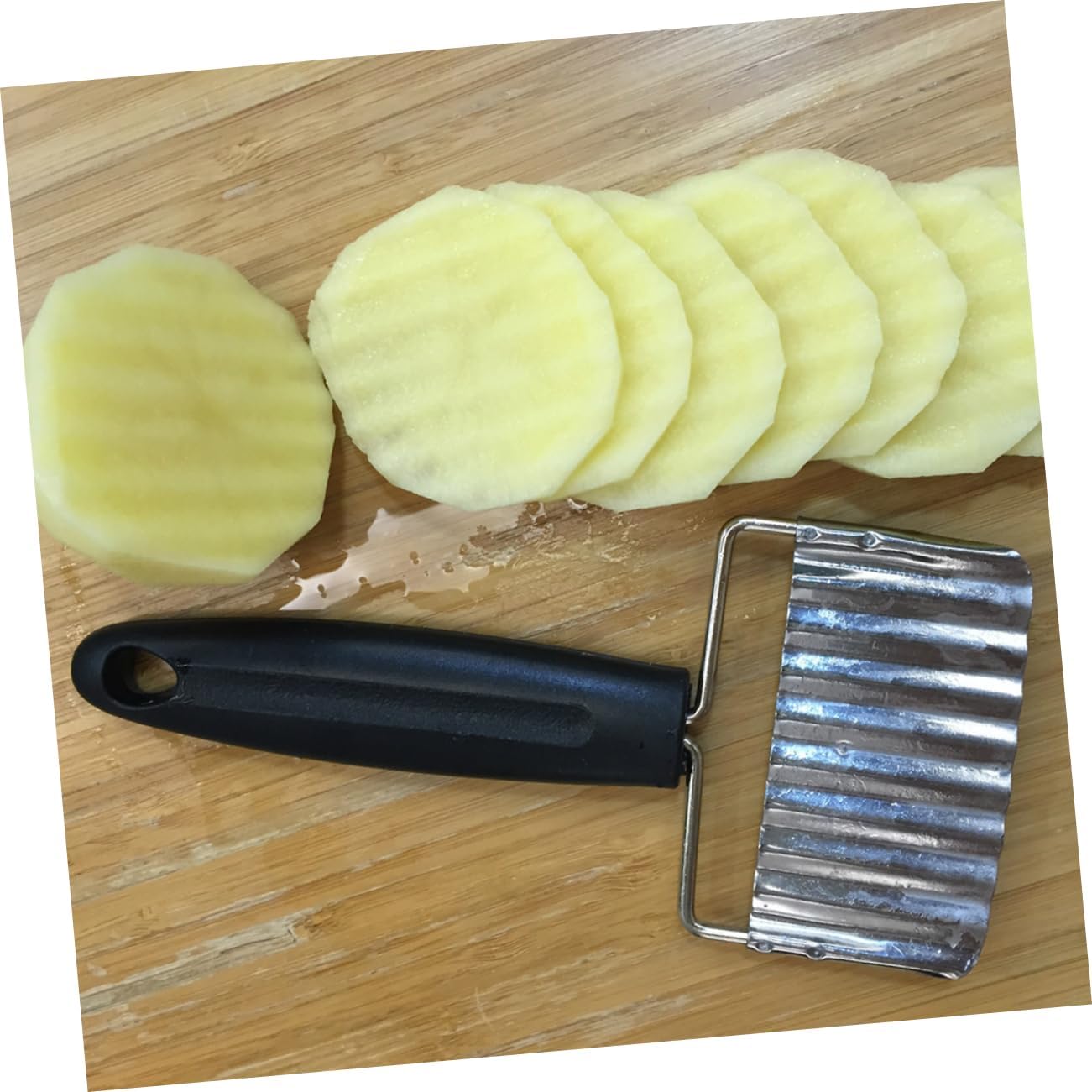 COLLBATH Stainless Steel Crinkle Cutter