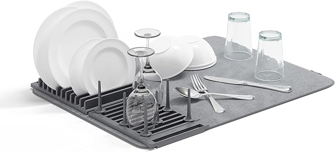 Umbra UDry Peg Drying Rack with Mat
