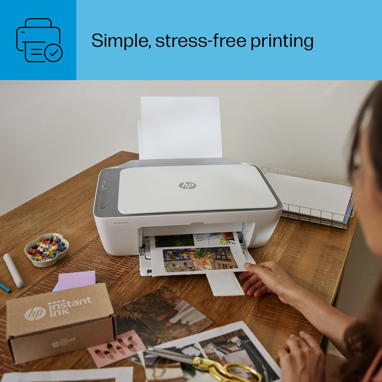 HP DeskJet 2855e Wireless All-in-One Printer