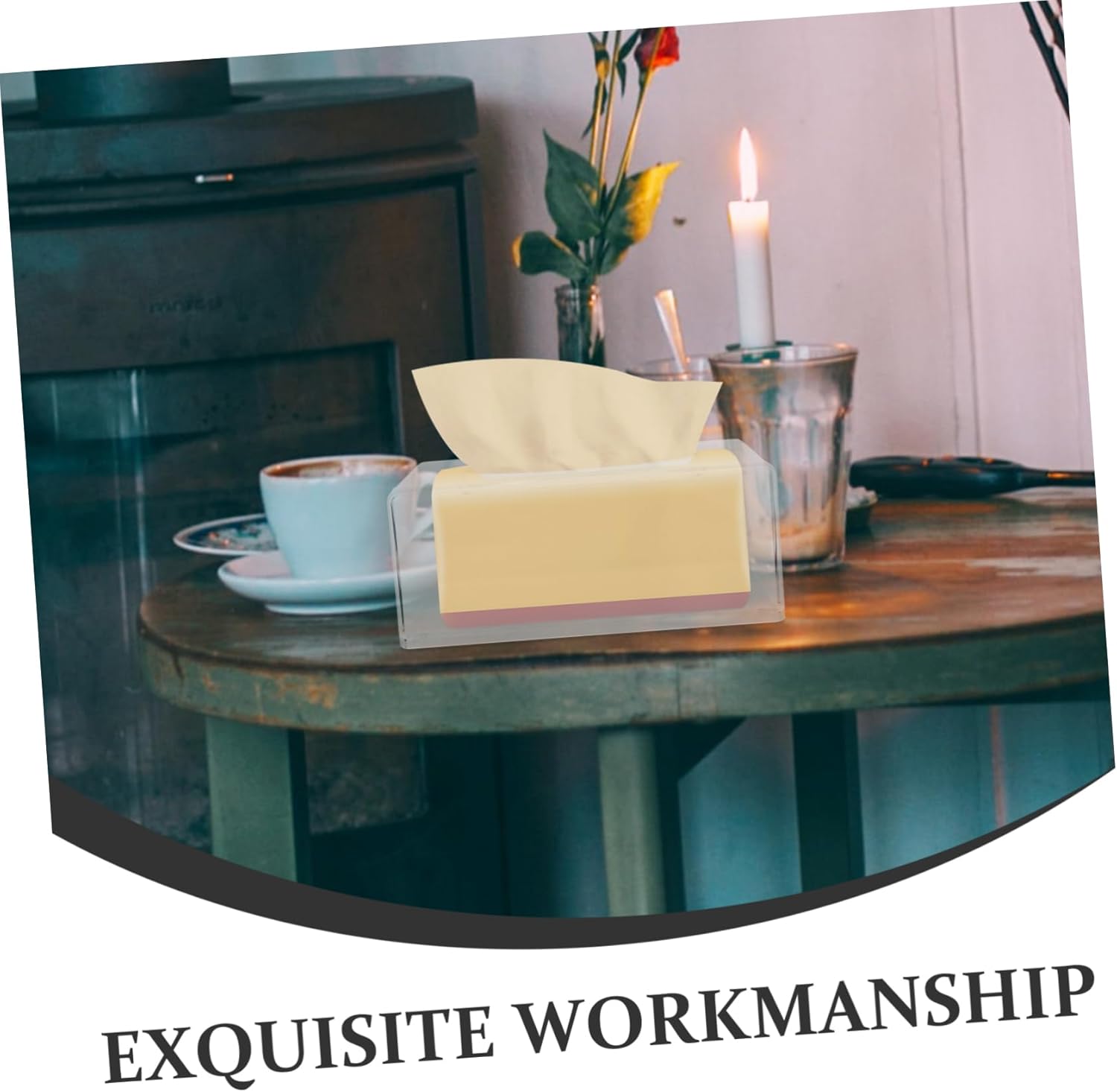 Tissue Holder Napkin Paper Towel Dispenser