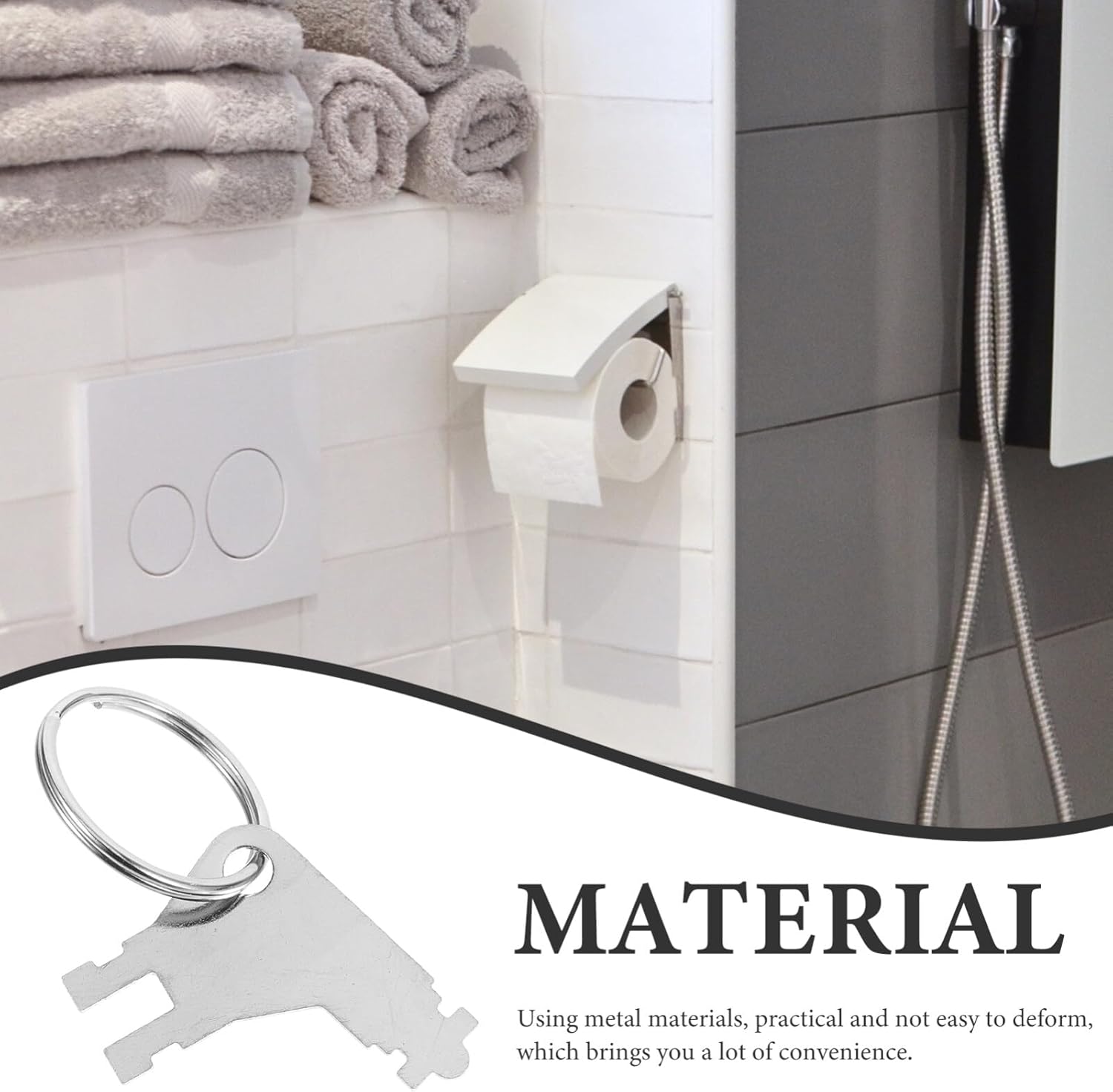 Multi-Functional Paper Dispenser Keys for Home or Business jojofuny