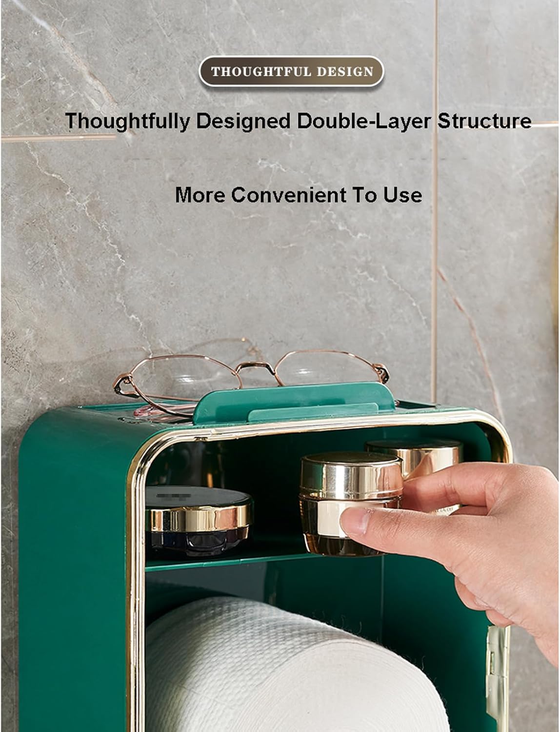 TQLQEZTO Double-Layer Dispenser