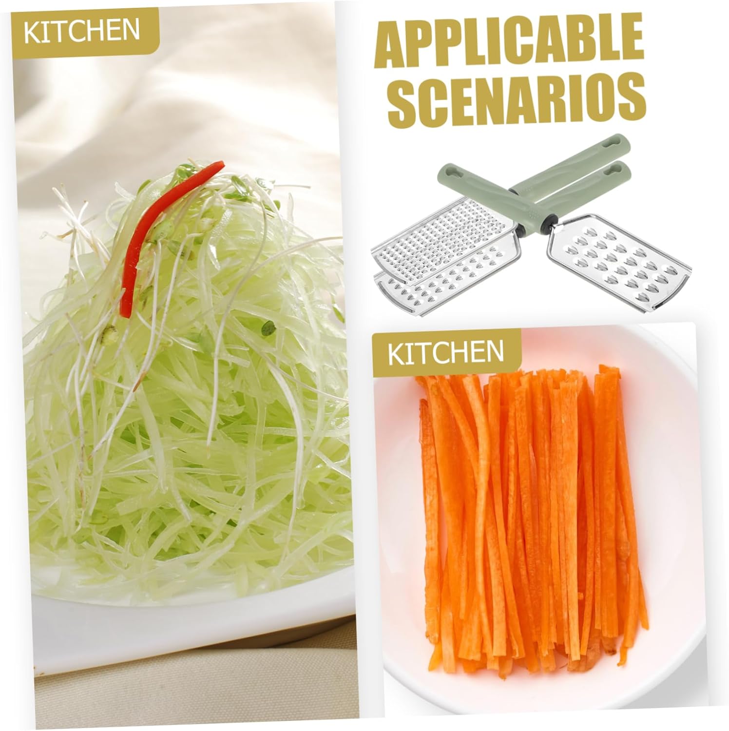 Ergonomic Handheld Cheese Grater Stainless Steel