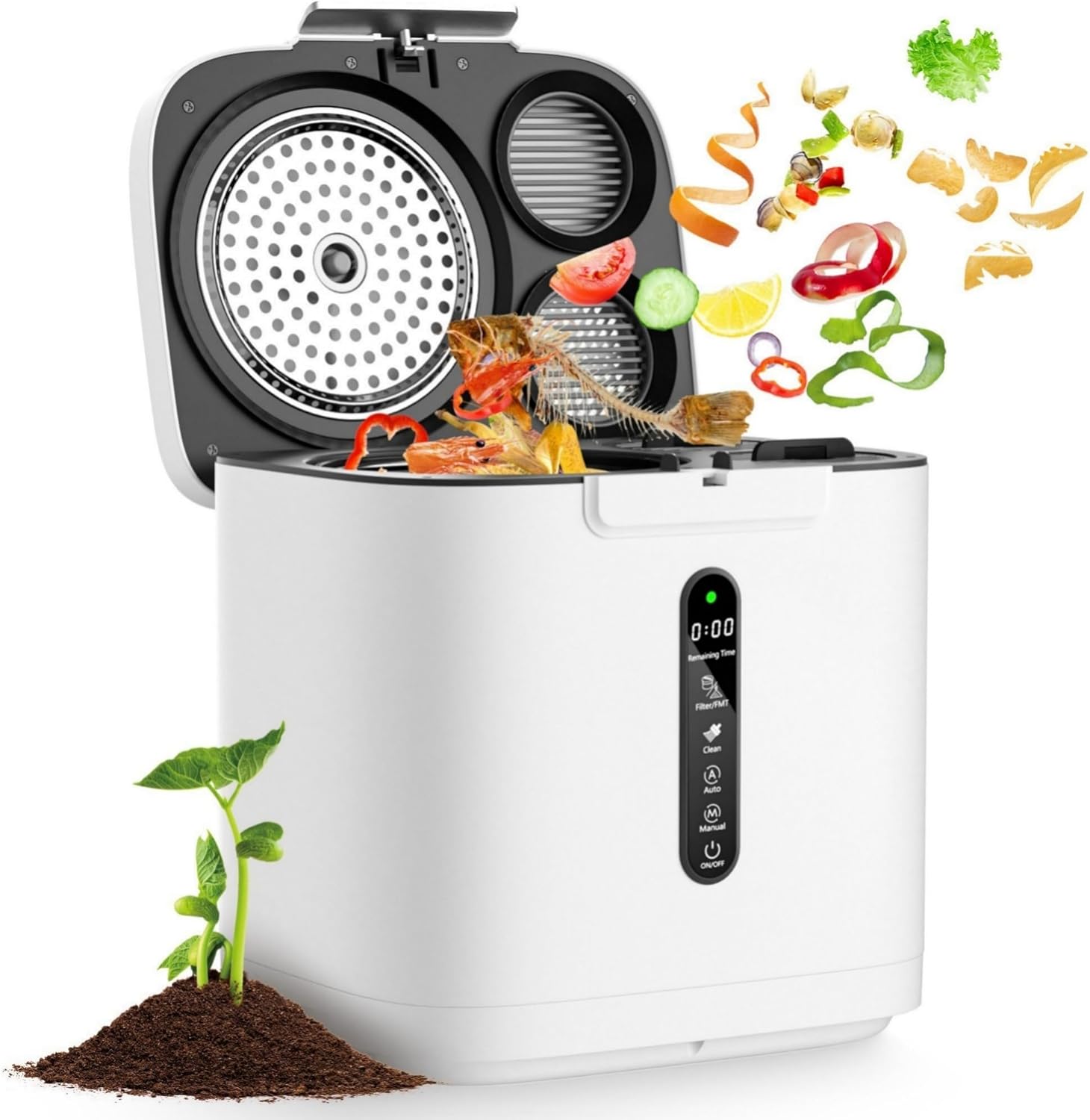 4L Electric Composter for Kitchen