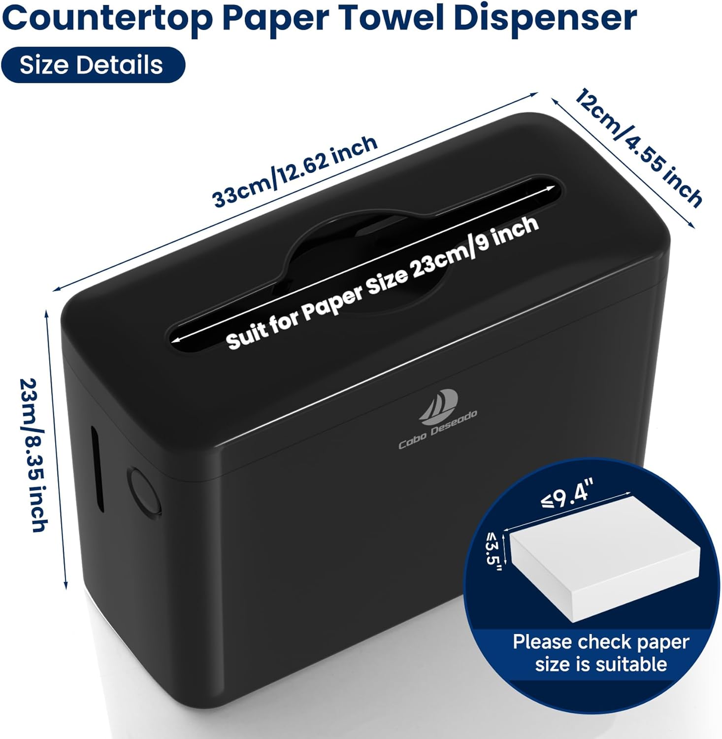 Cabo Deseado 200 Sheet Dispenser