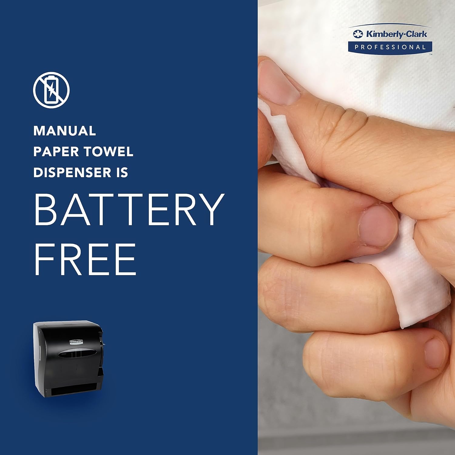 Levermatic Roll Paper Towels Dispenser Manual Black
