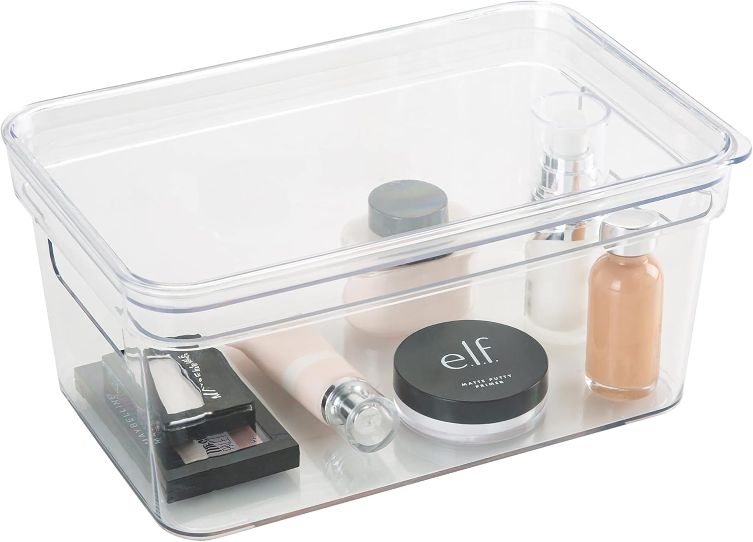 Simplify Small Lidded Storage Bin with Handles