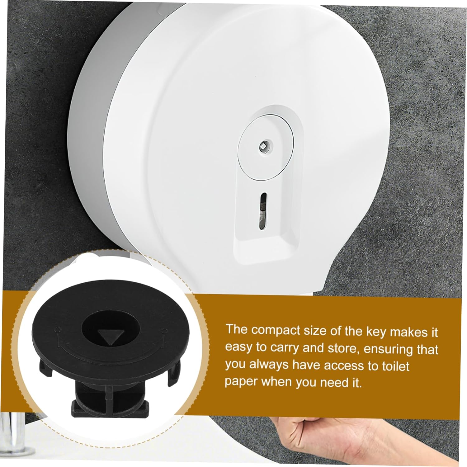 2pcs Paper Towel Dispenser Lock Replacement for Commercial Use