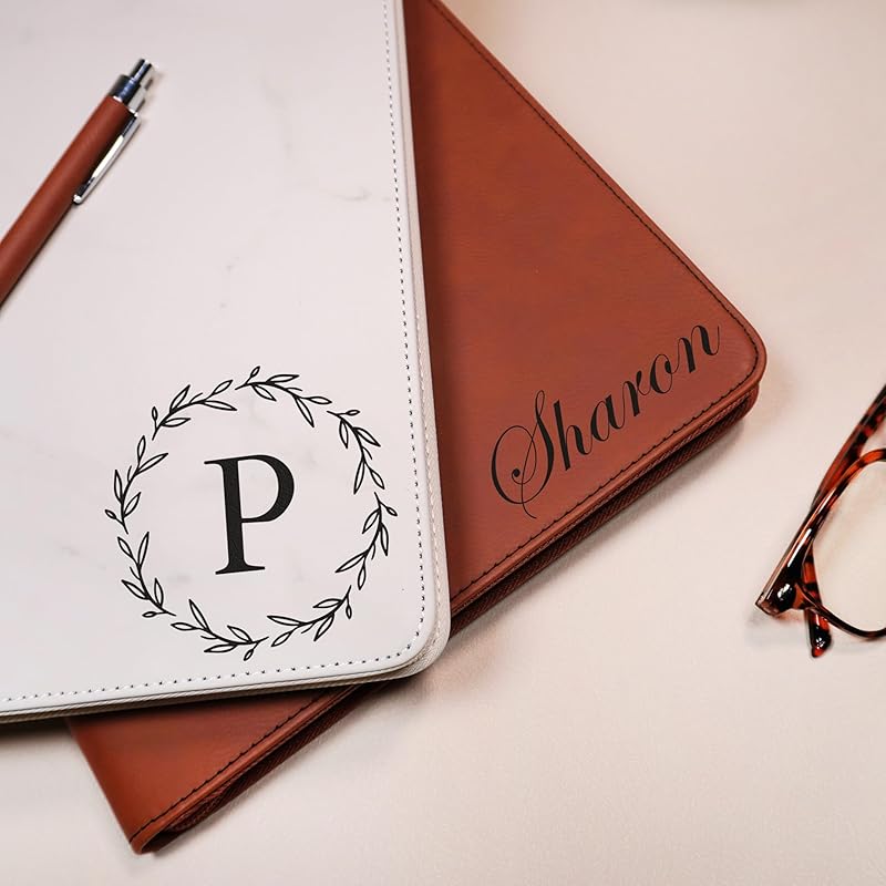 Engraved Leather Journal