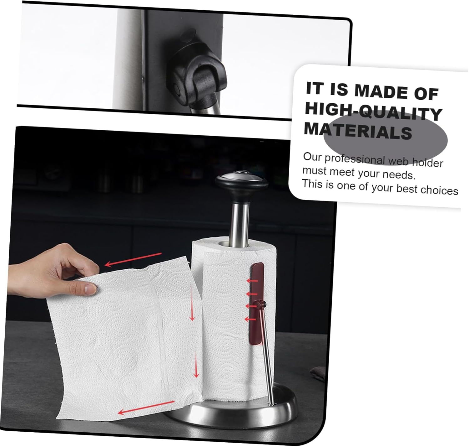 Stainless Steel Kitchen Towel Holder