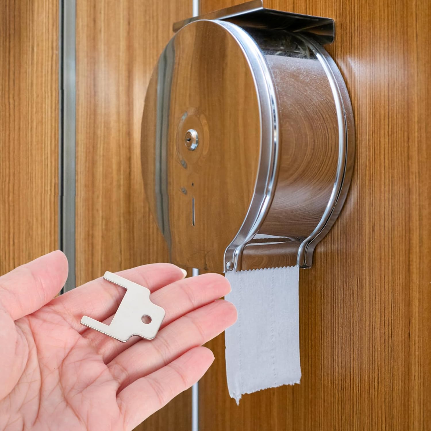 CIYODO Toilet Paper Dispenser Key Set 4pcs Portable Design