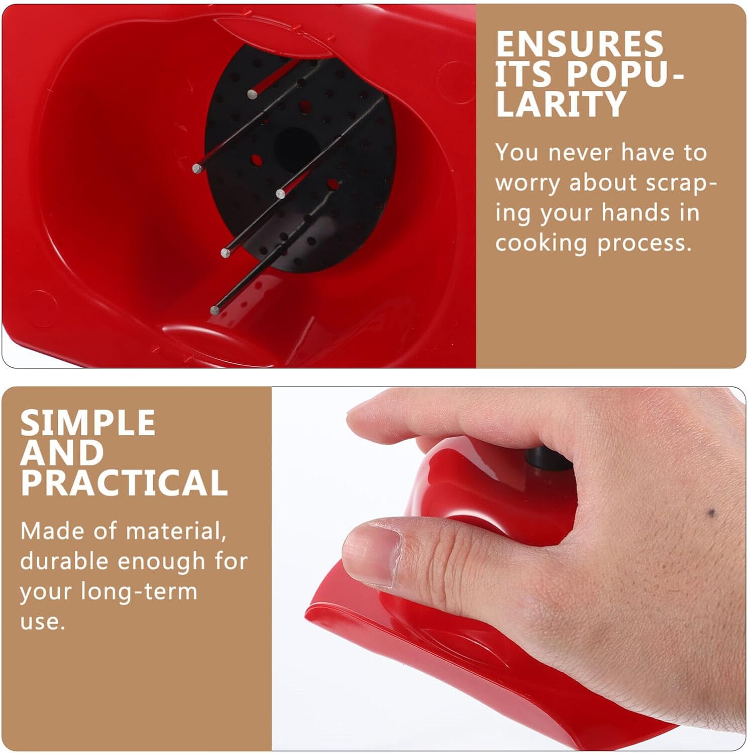 Kichvoe Mandolin Finge GuardFood Slicer Safety Protector