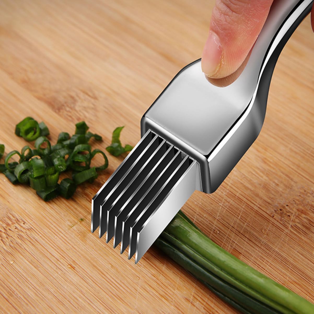 Stainless Steel Onion Shallot Slicer