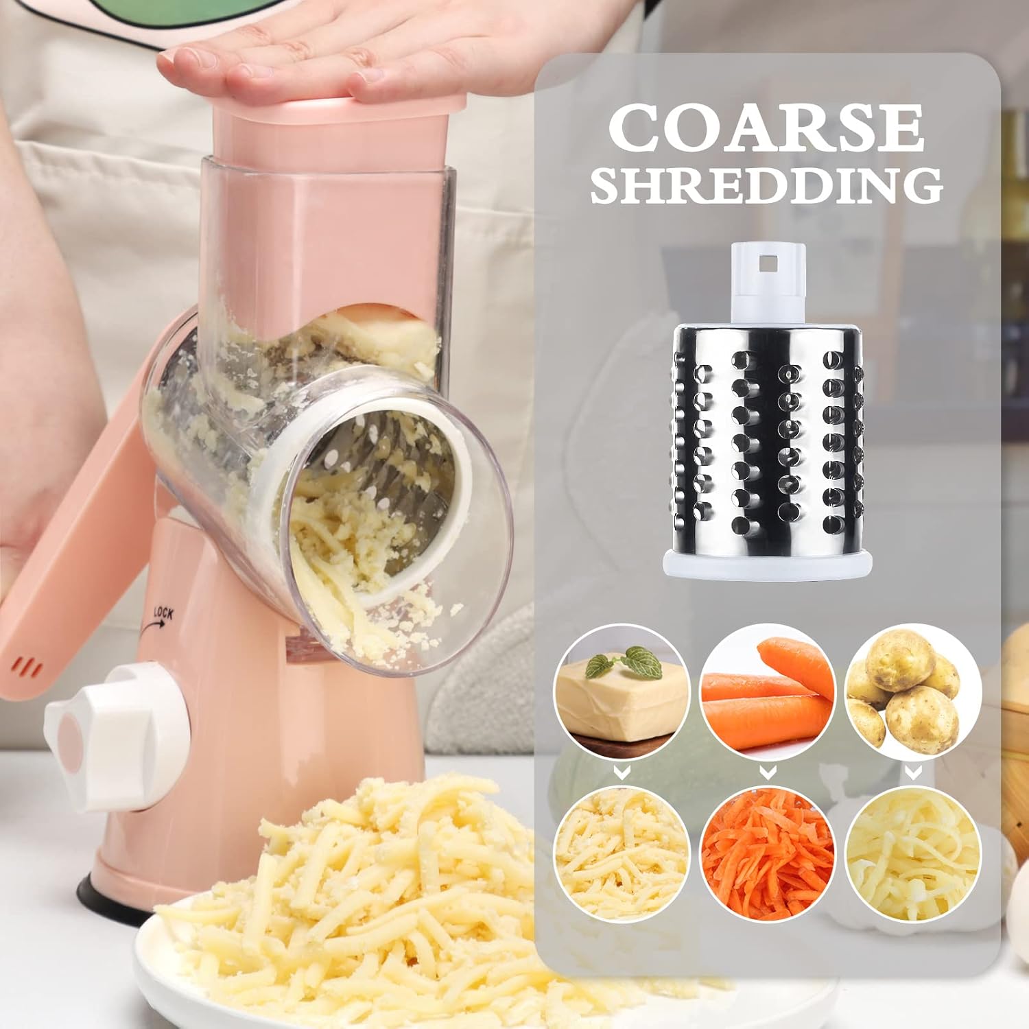 3-in-1 Multipurpose Kitchen Grater