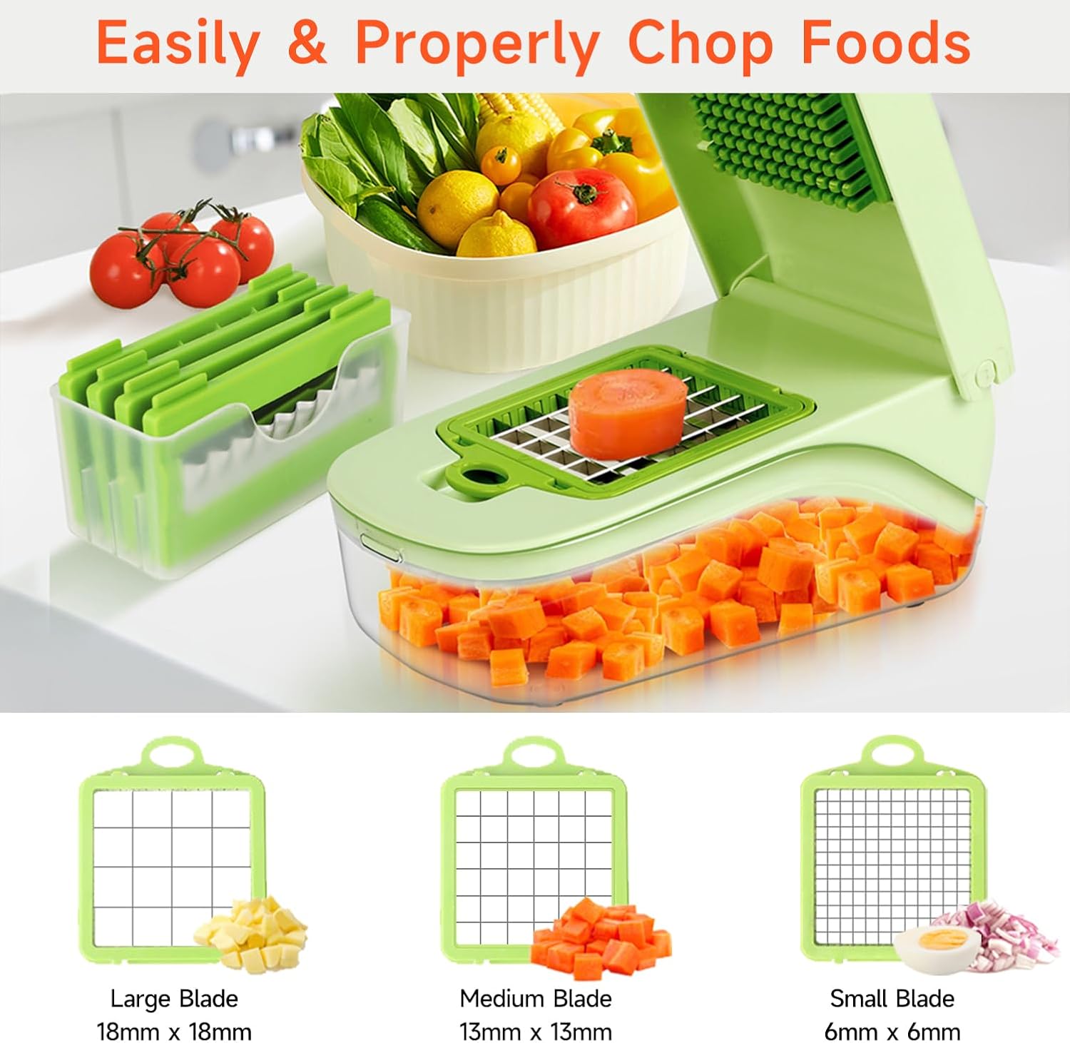 Consumix9-in-1 Vegetable ChopperEffortless Slicing Tool