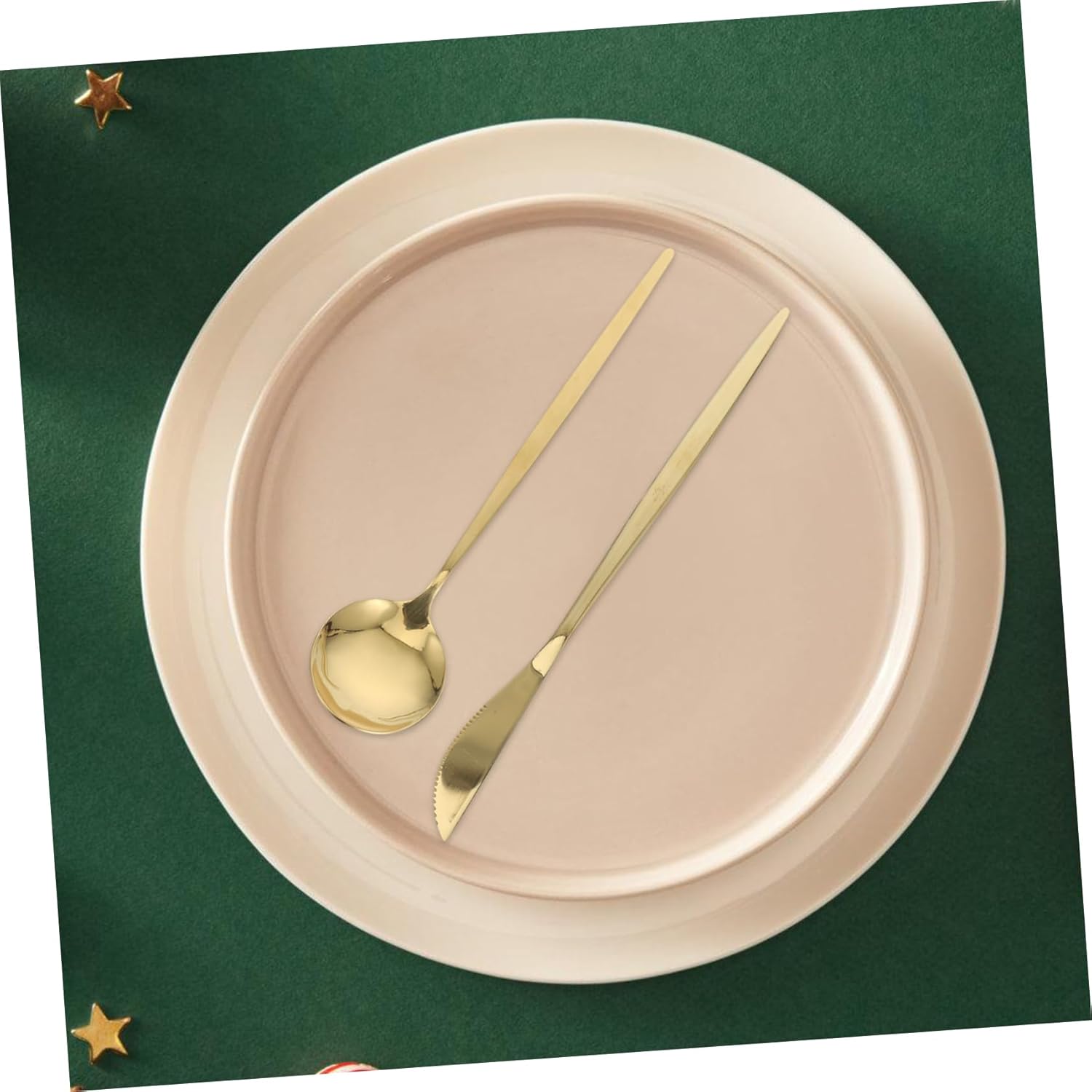 Luxury Gold Plated Dinnerware Set