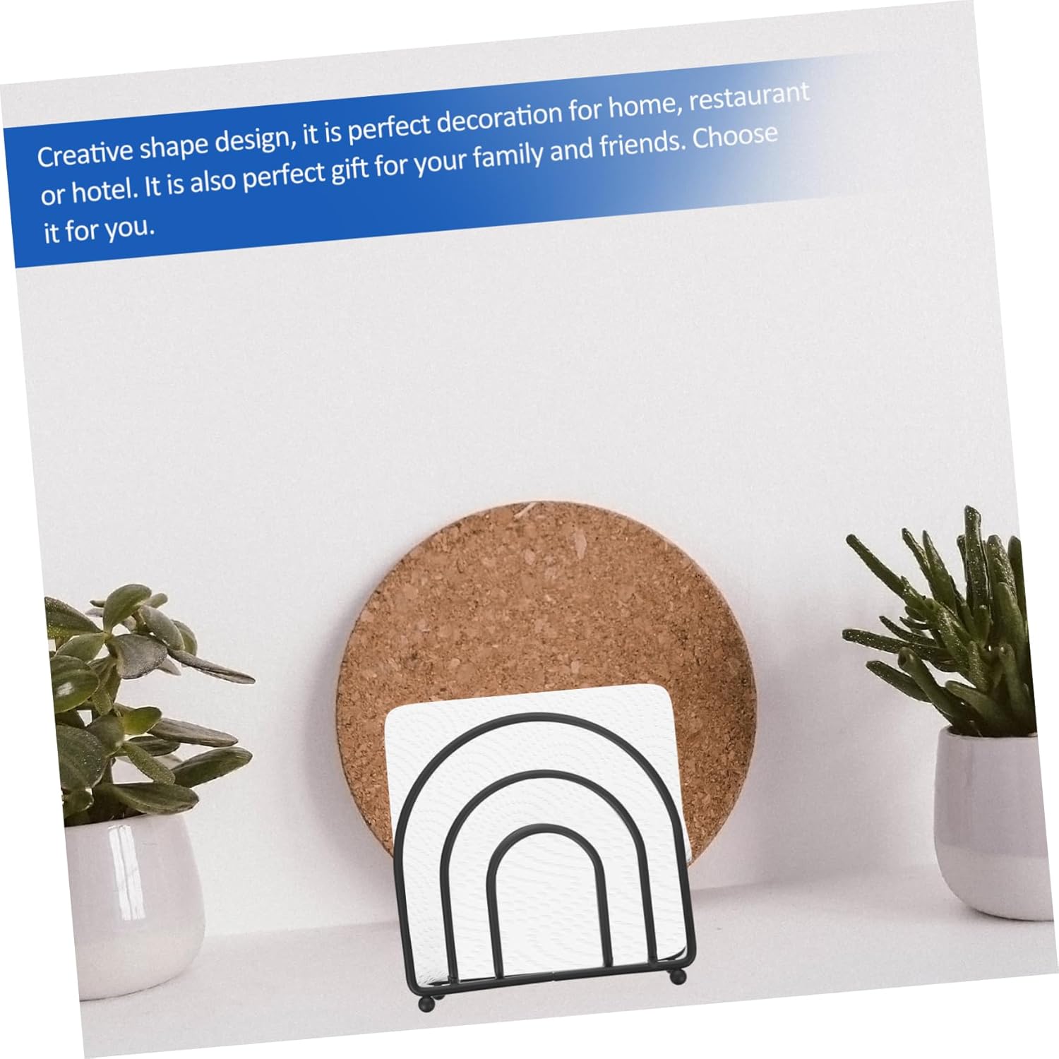 Stylish Metal Napkin Holder for Home