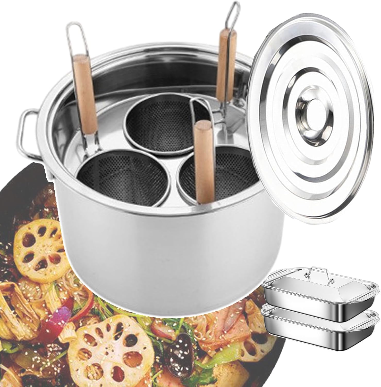 UMJIGF Commercial Pasta Cooker Set