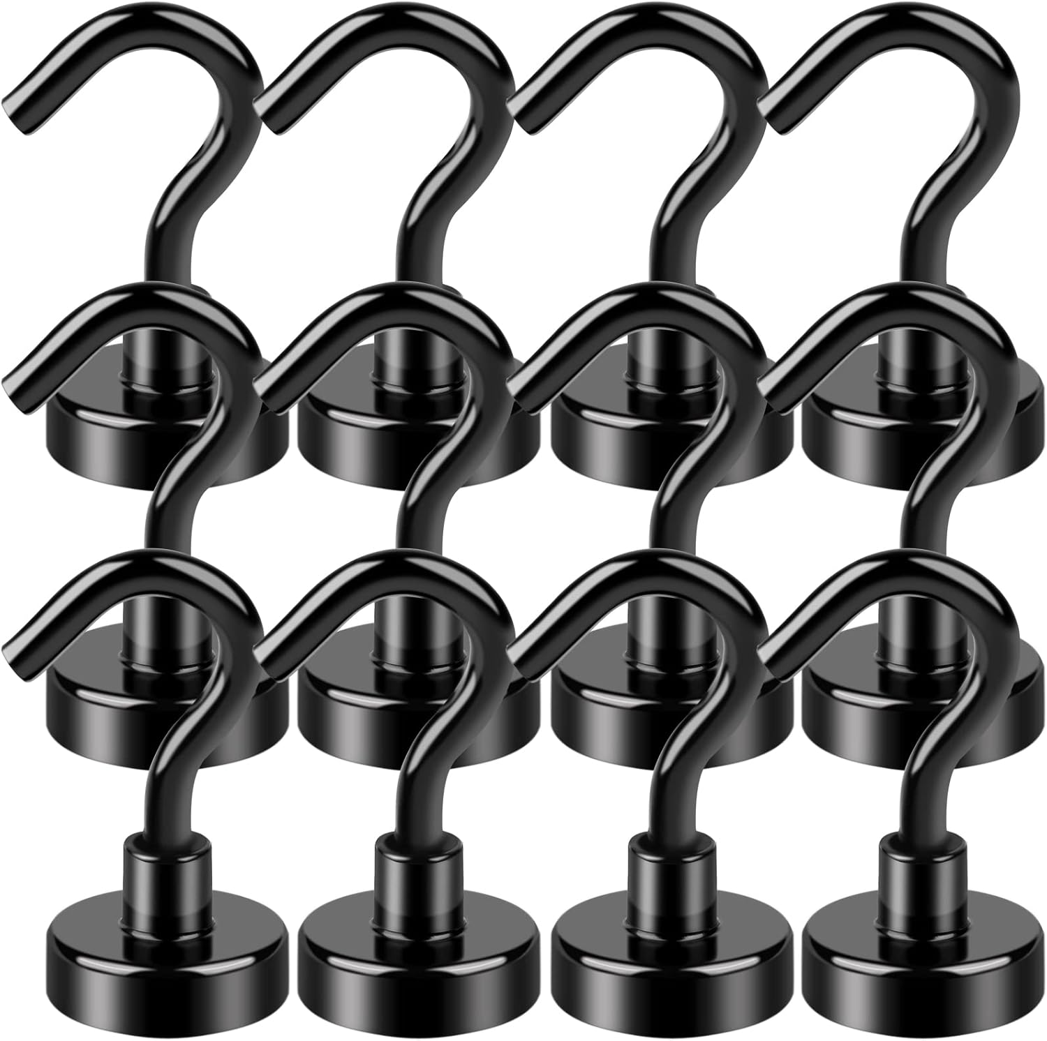 Strong Magnetic Hooks for Refrigerators and More
