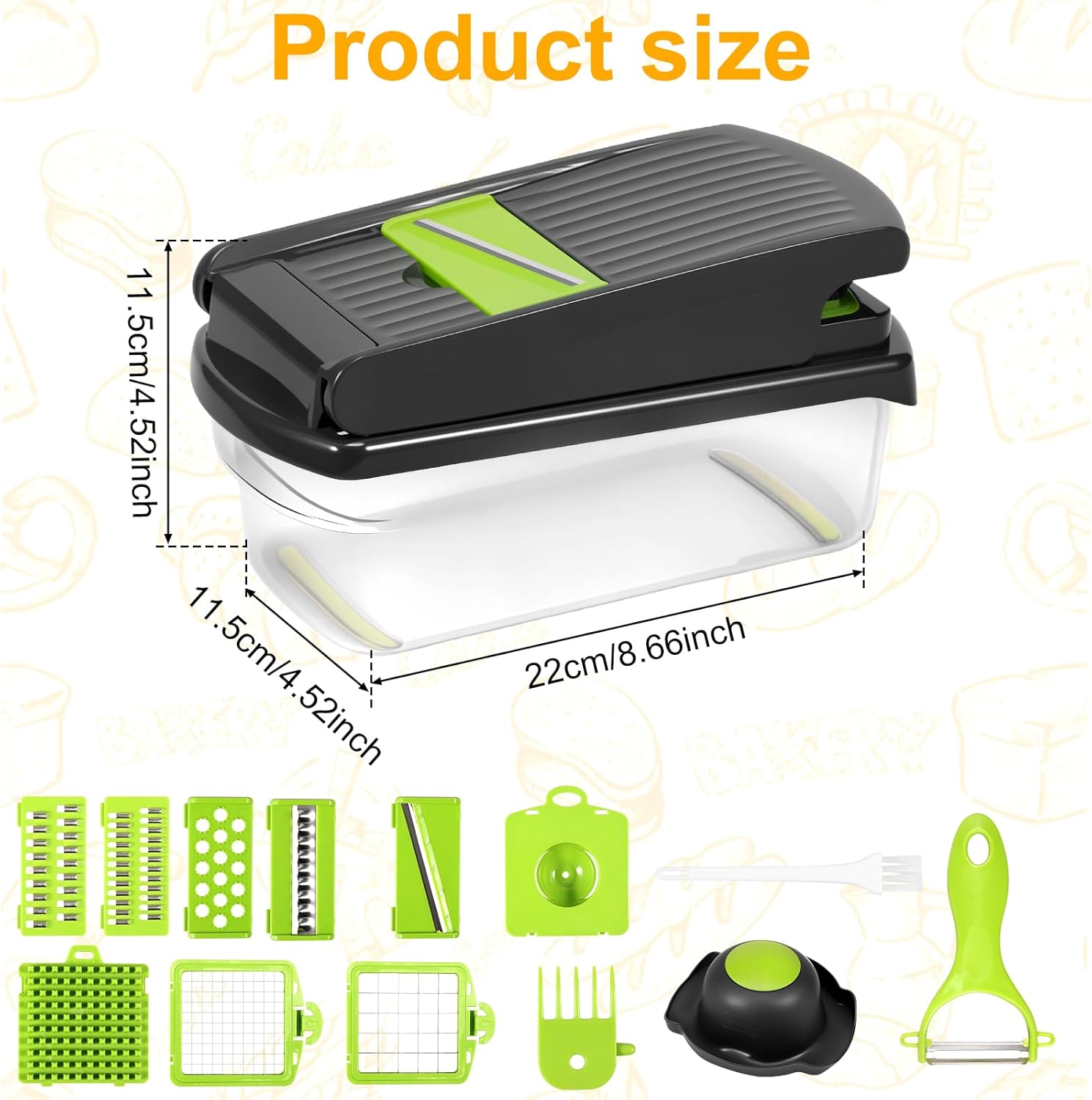 ZLHETWT Multifunctional Vegetable Chopper