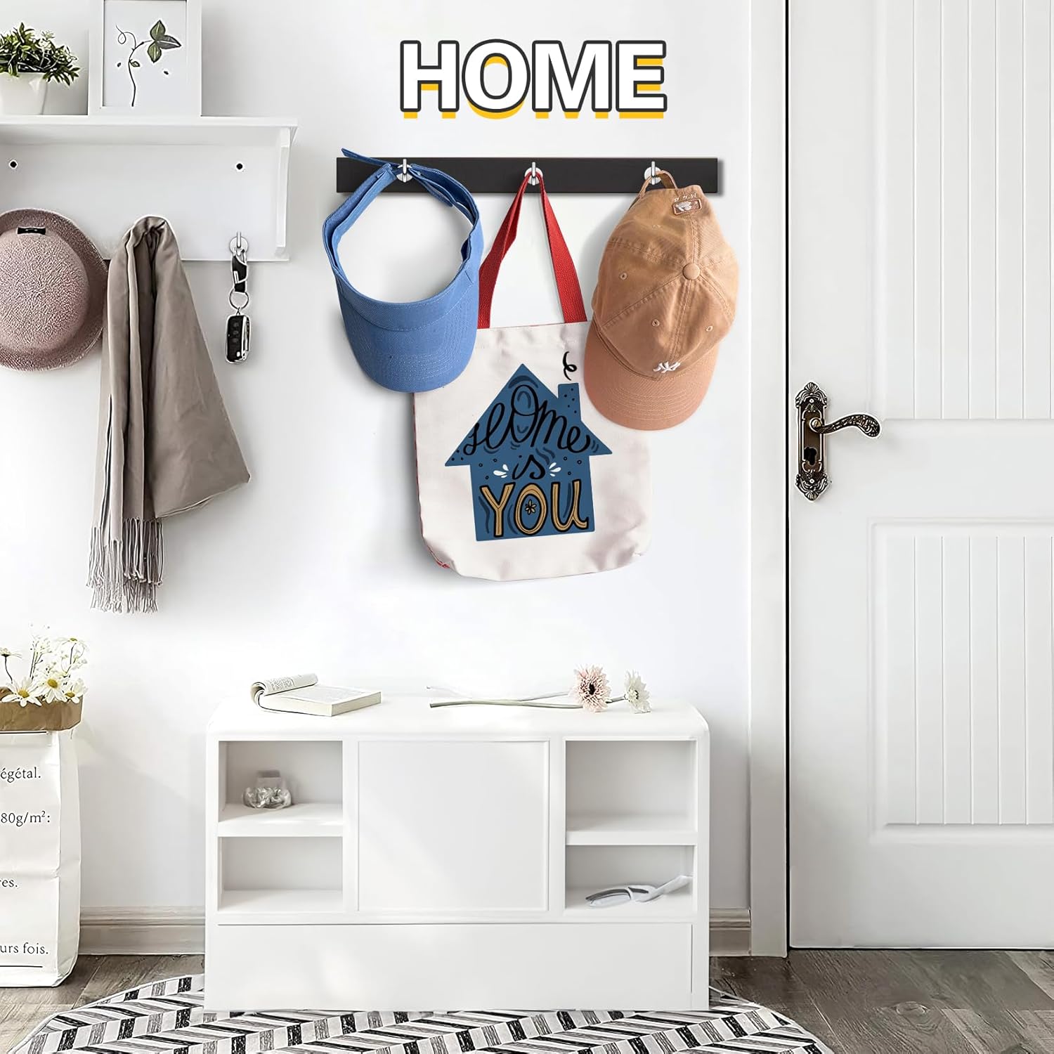 High-Strength Magnetic Hooks for Amazon Basics
