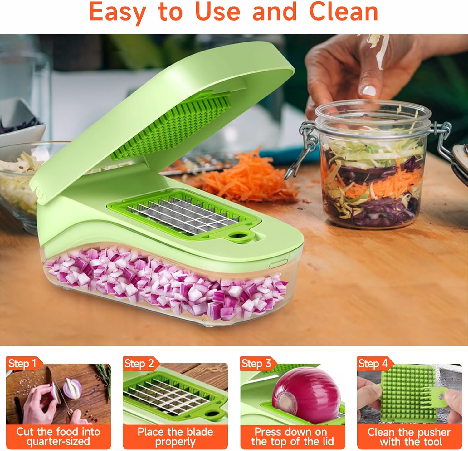 Consumix9-in-1 Vegetable ChopperEffortless Slicing Tool