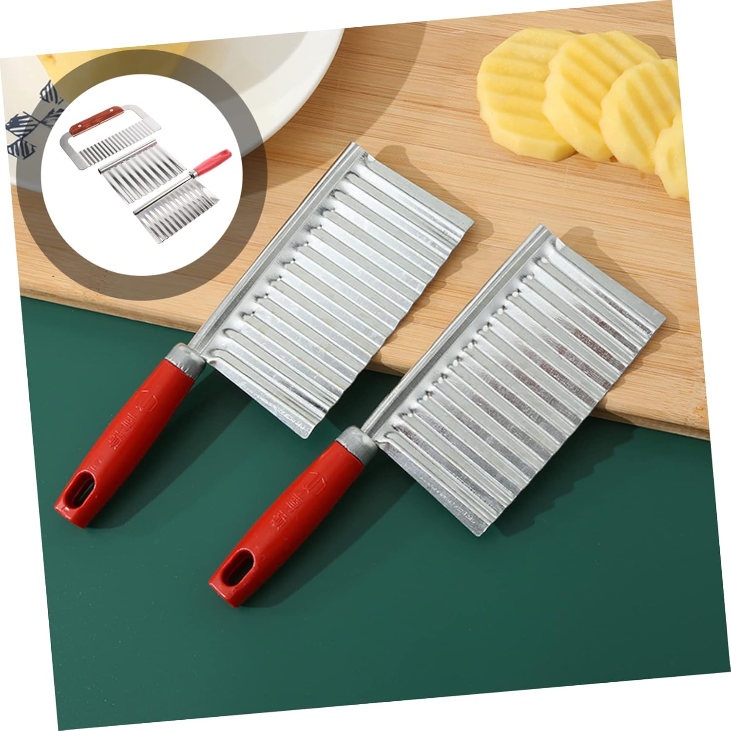 Potato Chopper Knife Set Effortless Slicer