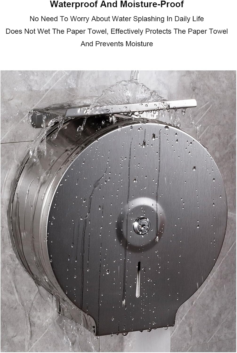 Commercial Stainless Steel Paper Towel Dispenser Wall Mount