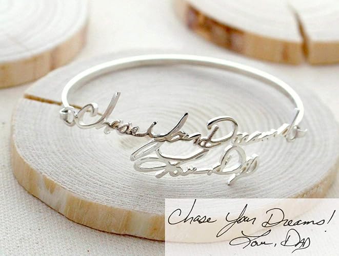 Custom Handwriting Bangle